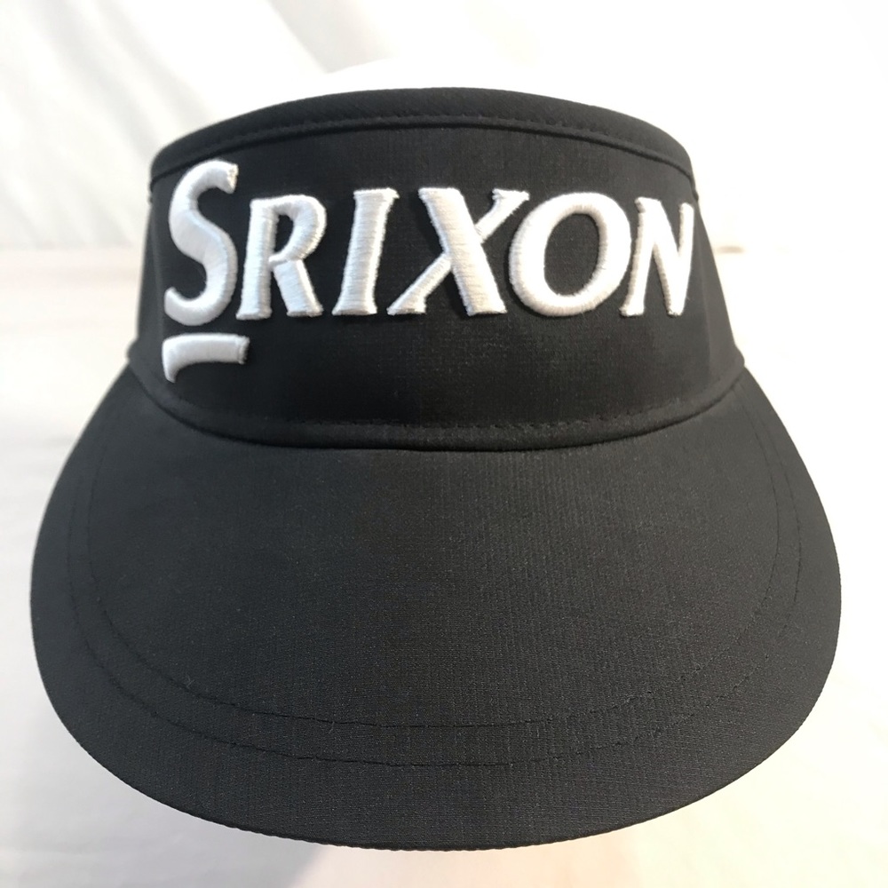 Srixon Unisex Black & White Golf Visor Embroidered